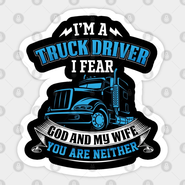 Truck Driver Sticker by busines_night